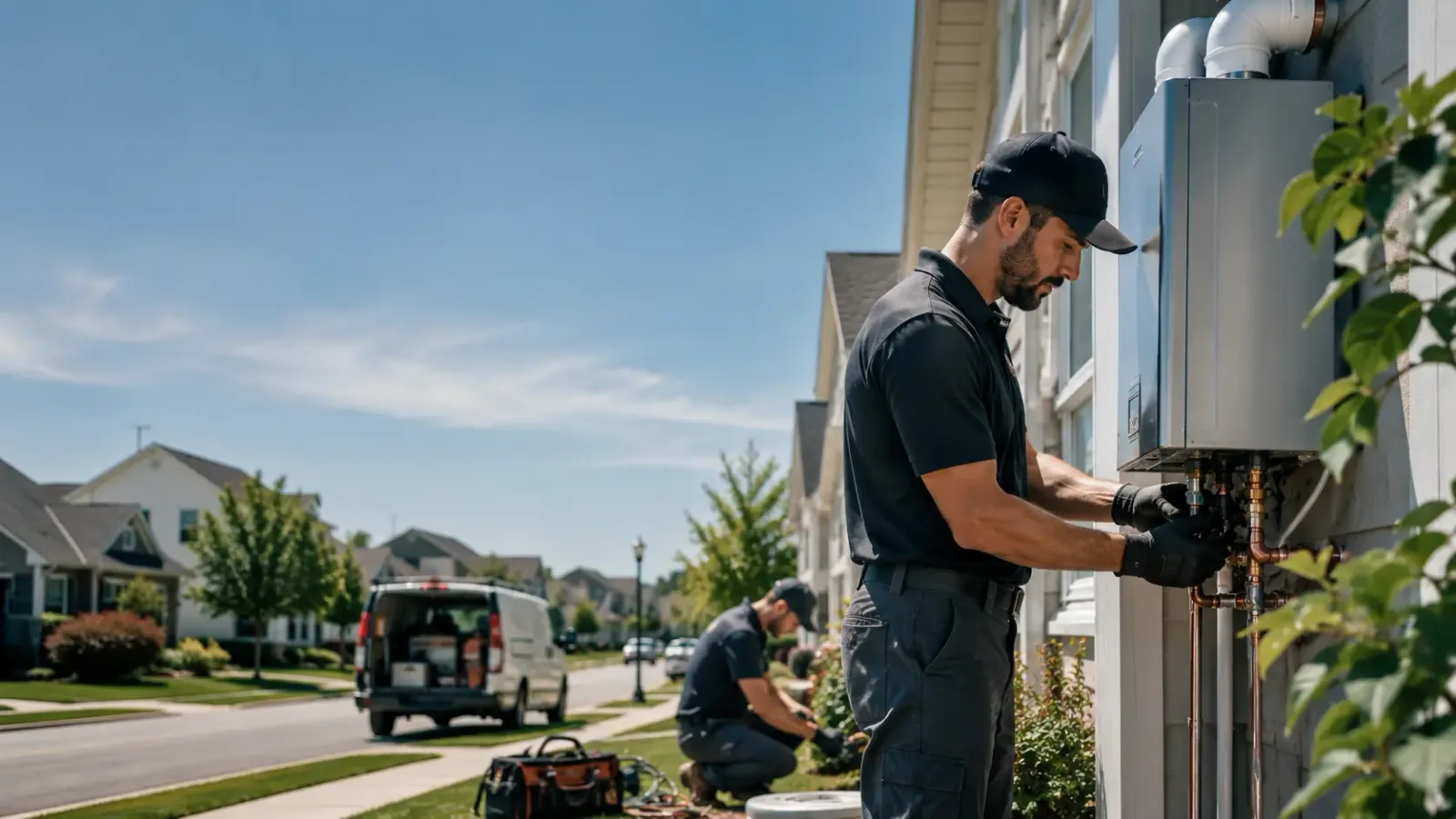 Tankless Water Heater Installation in Winston, MO